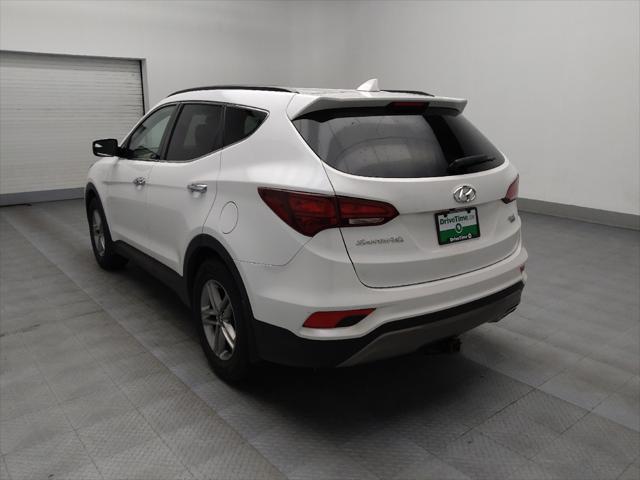 used 2018 Hyundai Santa Fe Sport car, priced at $15,495