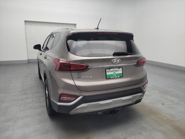 used 2019 Hyundai Santa Fe car, priced at $21,895