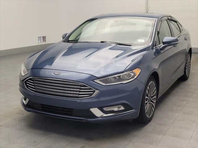 used 2018 Ford Fusion car, priced at $17,695