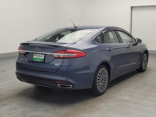 used 2018 Ford Fusion car, priced at $17,695