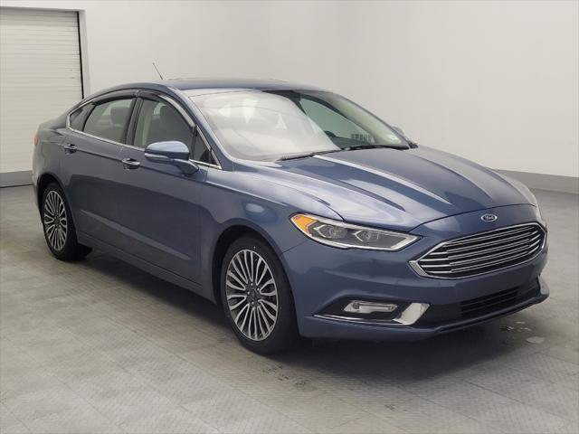 used 2018 Ford Fusion car, priced at $17,695