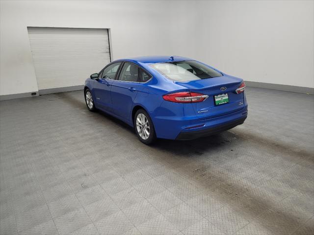 used 2019 Ford Fusion Hybrid car, priced at $18,395