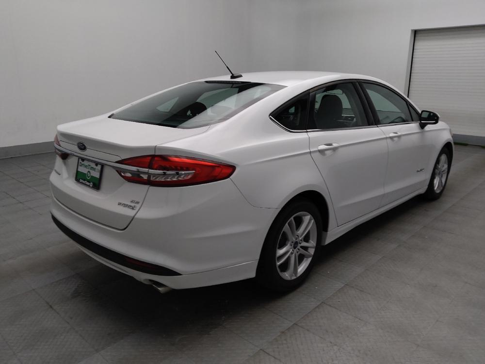 used 2018 Ford Fusion Hybrid car, priced at $16,495