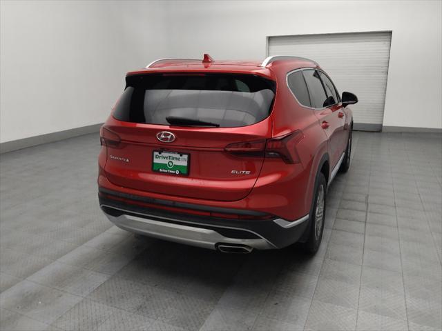 used 2021 Hyundai Santa Fe car, priced at $23,795