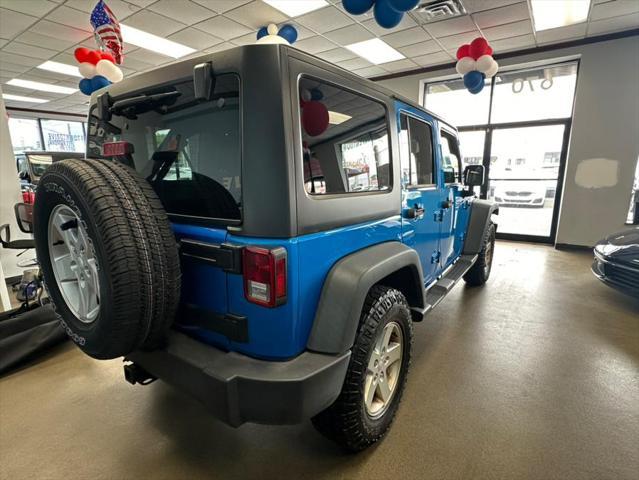 used 2015 Jeep Wrangler Unlimited car, priced at $17,995