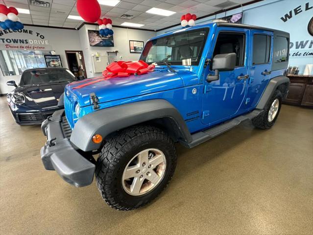 used 2015 Jeep Wrangler Unlimited car, priced at $17,995