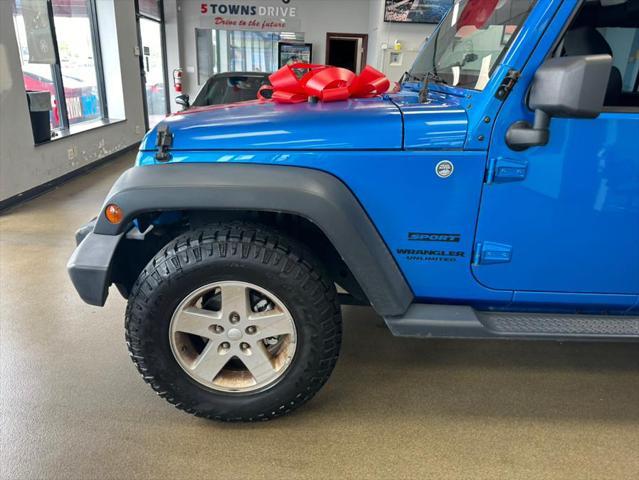 used 2015 Jeep Wrangler Unlimited car, priced at $17,995