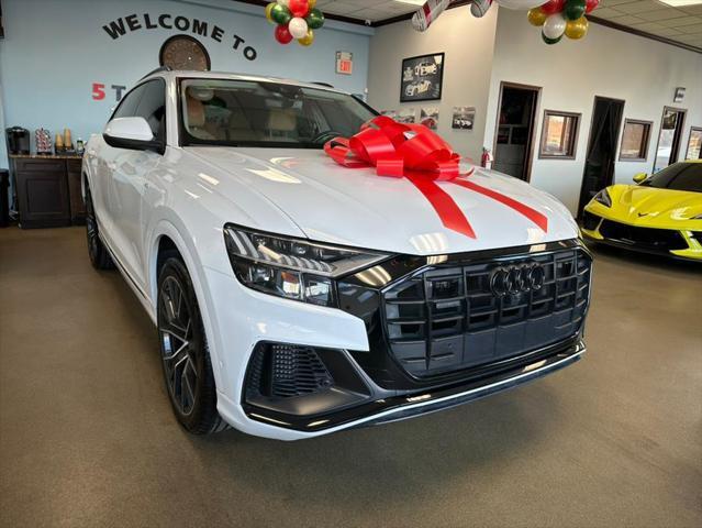 used 2021 Audi Q8 car, priced at $36,995