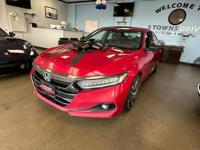 used 2021 Honda Accord car, priced at $15,495