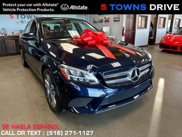 used 2021 Mercedes-Benz C-Class car, priced at $22,999