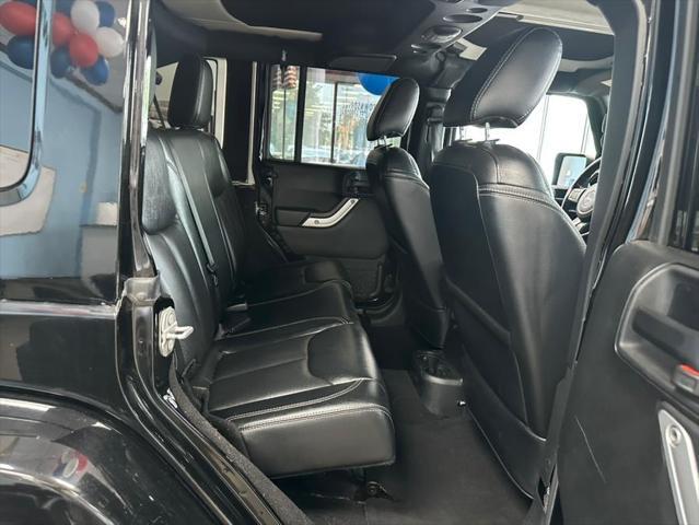 used 2017 Jeep Wrangler Unlimited car, priced at $18,995