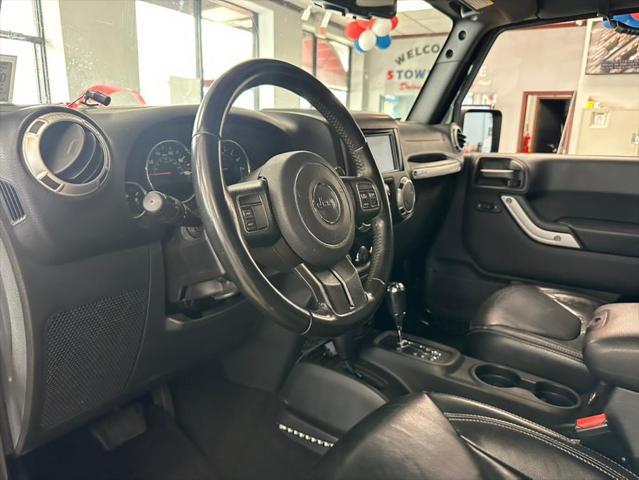 used 2017 Jeep Wrangler Unlimited car, priced at $18,995