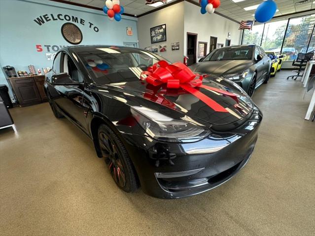 used 2021 Tesla Model 3 car, priced at $13,995