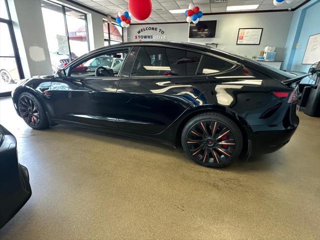 used 2021 Tesla Model 3 car, priced at $13,995