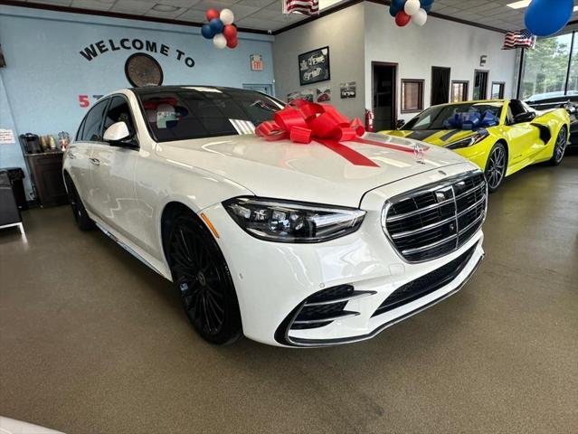 used 2022 Mercedes-Benz S-Class car, priced at $59,995