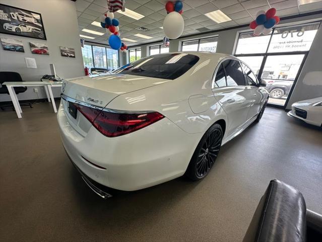 used 2022 Mercedes-Benz S-Class car, priced at $59,995