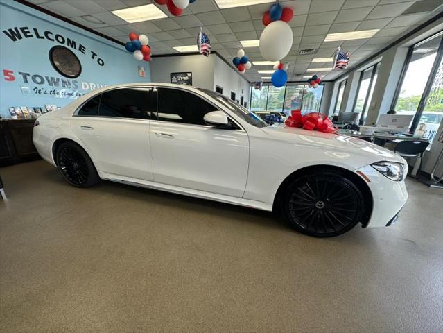 used 2022 Mercedes-Benz S-Class car, priced at $59,995