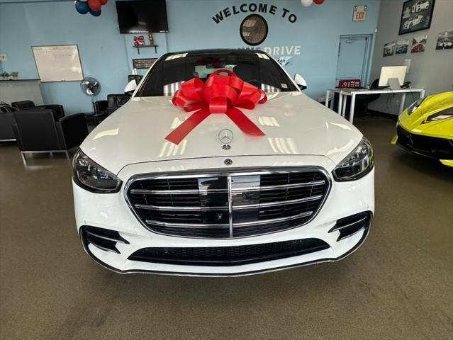 used 2022 Mercedes-Benz S-Class car, priced at $59,995