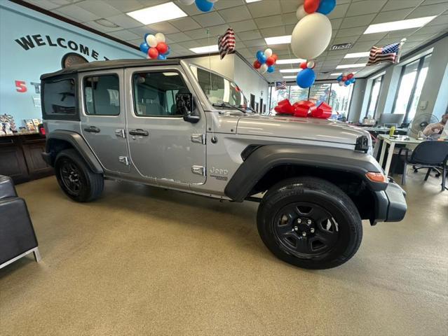 used 2020 Jeep Wrangler Unlimited car, priced at $19,995
