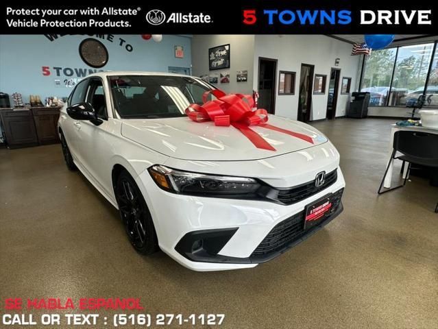 used 2022 Honda Civic car, priced at $21,995