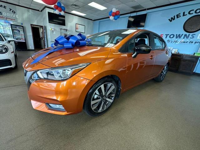used 2021 Nissan Versa car, priced at $13,995