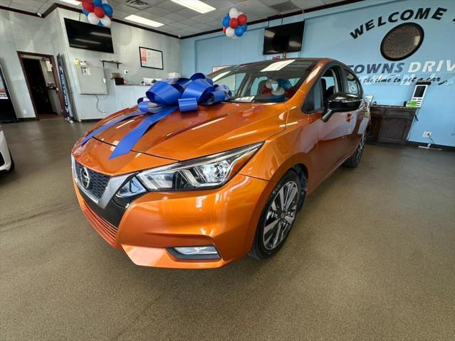 used 2021 Nissan Versa car, priced at $13,995