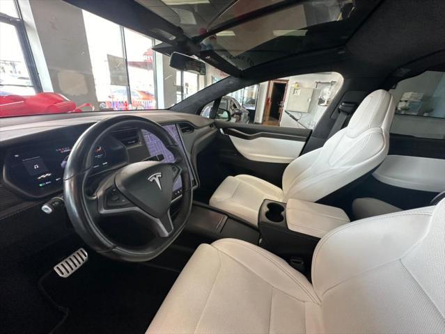 used 2018 Tesla Model X car, priced at $35,995