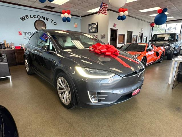 used 2018 Tesla Model X car, priced at $35,995