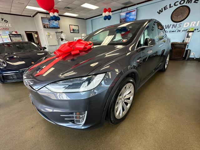 used 2018 Tesla Model X car, priced at $35,995