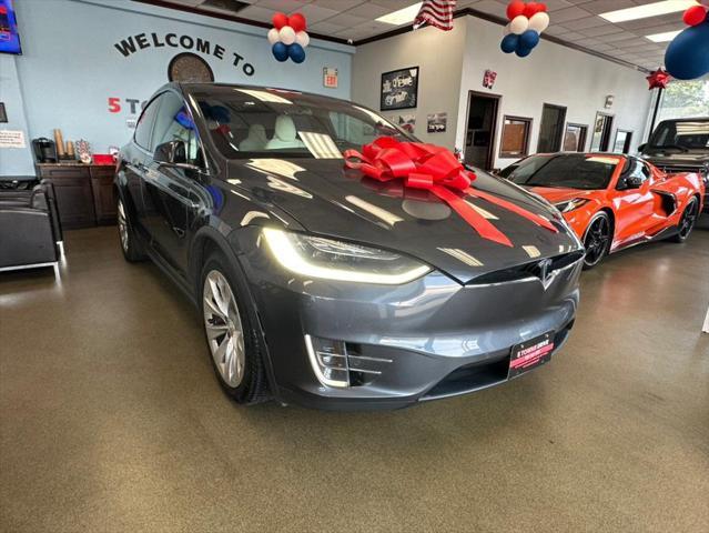 used 2018 Tesla Model X car, priced at $35,995