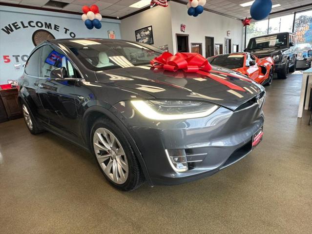 used 2018 Tesla Model X car, priced at $35,995