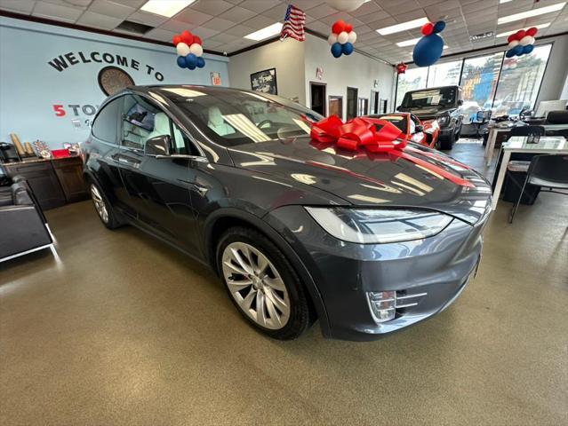 used 2018 Tesla Model X car, priced at $35,995