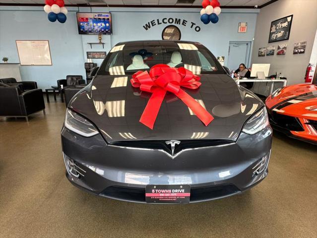 used 2018 Tesla Model X car, priced at $35,995