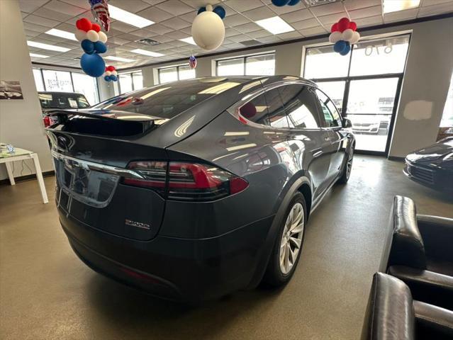 used 2018 Tesla Model X car, priced at $35,995