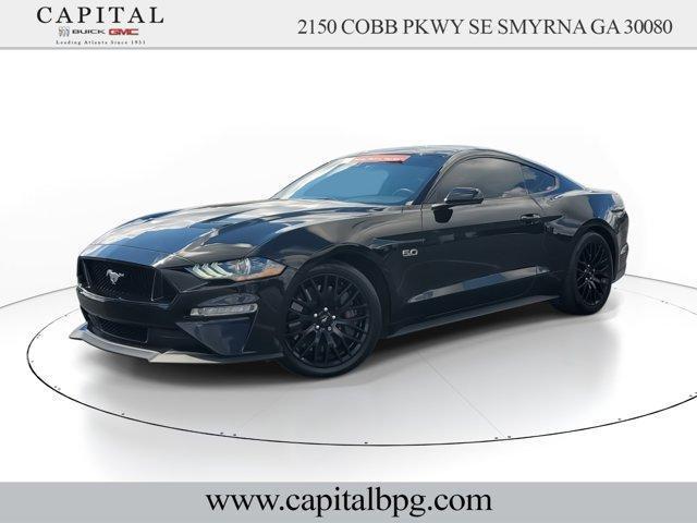 used 2021 Ford Mustang car, priced at $36,369