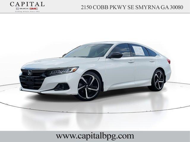 used 2021 Honda Accord car, priced at $25,998