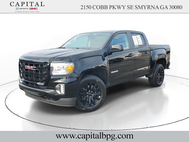 used 2022 GMC Canyon car, priced at $27,342