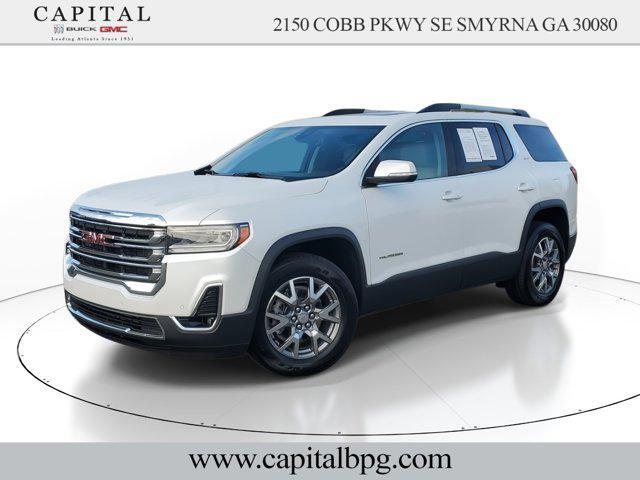 used 2021 GMC Acadia car, priced at $25,420