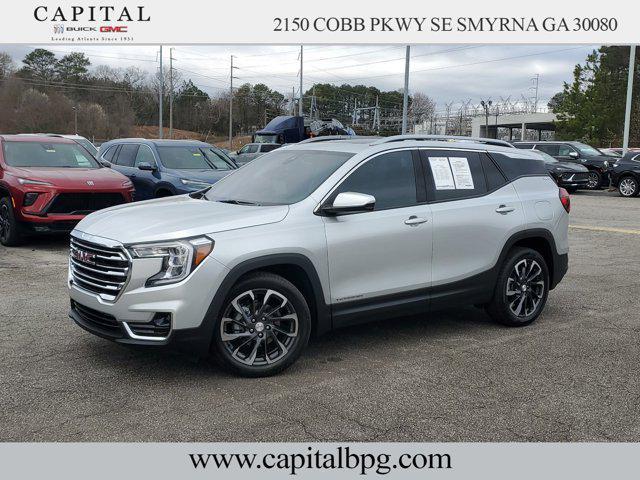 used 2022 GMC Terrain car, priced at $24,259