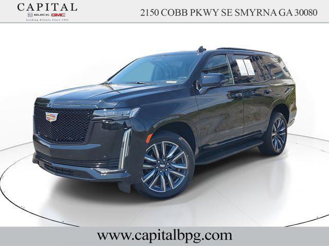 used 2024 Cadillac Escalade car, priced at $76,517