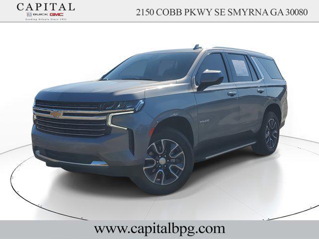 used 2021 Chevrolet Tahoe car, priced at $44,696