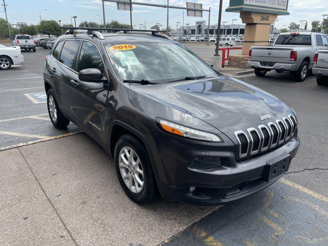 used 2015 Jeep Cherokee car, priced at $12,995