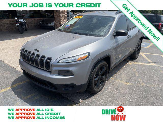 used 2017 Jeep Cherokee car, priced at $14,995