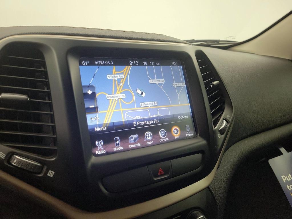 used 2017 Jeep Cherokee car, priced at $13,998