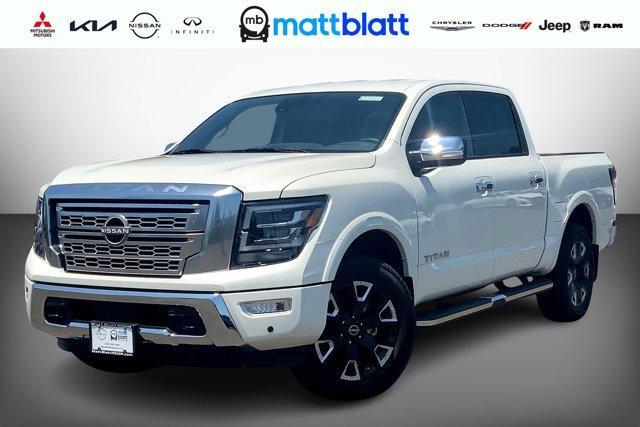 used 2023 Nissan Titan car, priced at $49,998