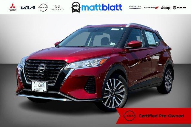 used 2022 Nissan Kicks car, priced at $19,998