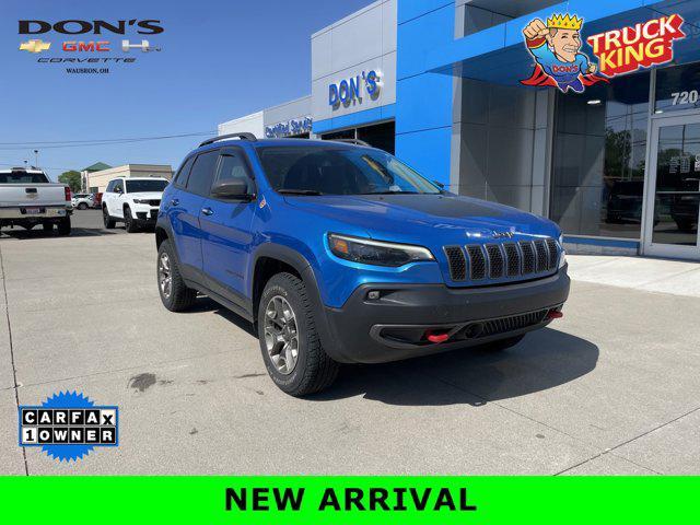 used 2021 Jeep Cherokee car, priced at $25,518