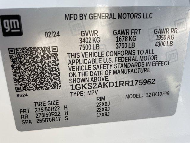 new 2024 GMC Yukon car, priced at $66,080