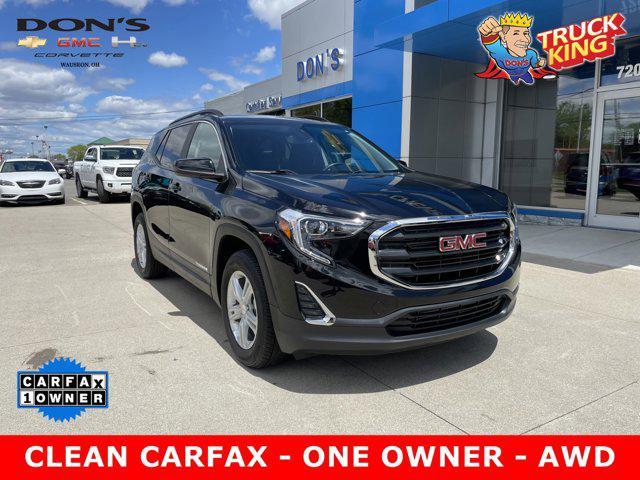 used 2021 GMC Terrain car, priced at $23,587