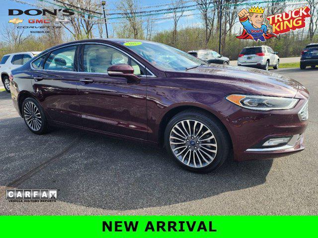 used 2017 Ford Fusion car, priced at $18,000